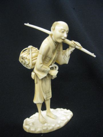 Chinese Carved Ivory Figurine of