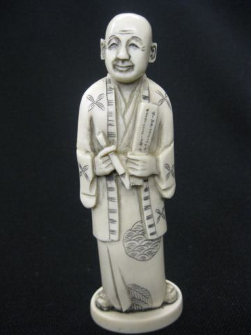 Chinese Carved Ivory Figurine of