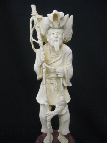 Chinese Carved Ivory Figurine of