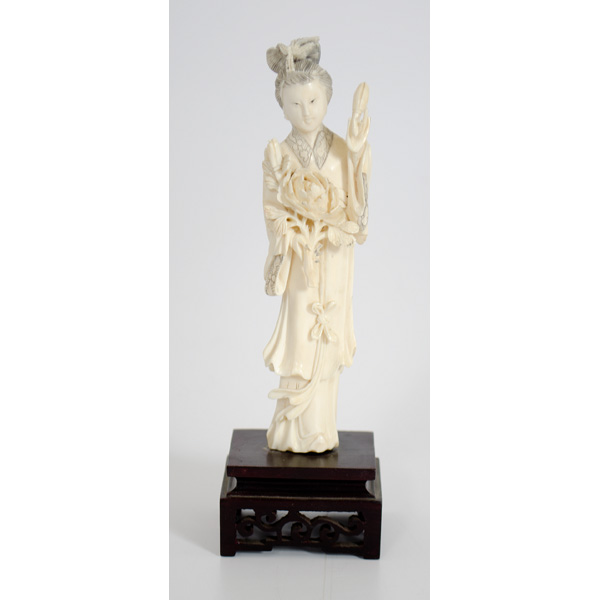 Chinese Carved Ivory Guanyin China.