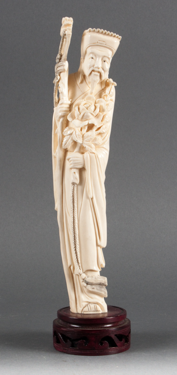 Chinese carved ivory immortal