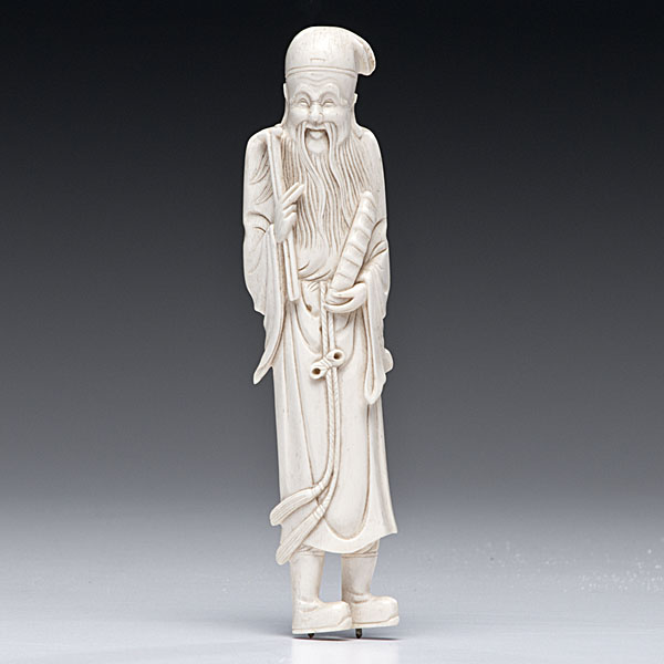 Chinese Carved Ivory Immortal