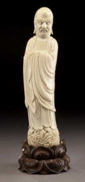 Chinese carved ivory Master Da