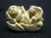 Chinese Carved Ivory Netsuke o