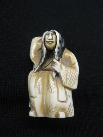 Chinese Carved Ivory Netsuke