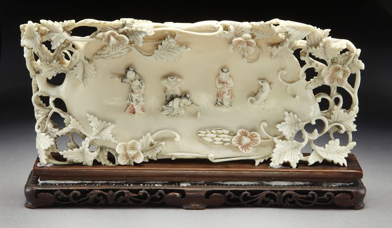 Chinese carved ivory wrist