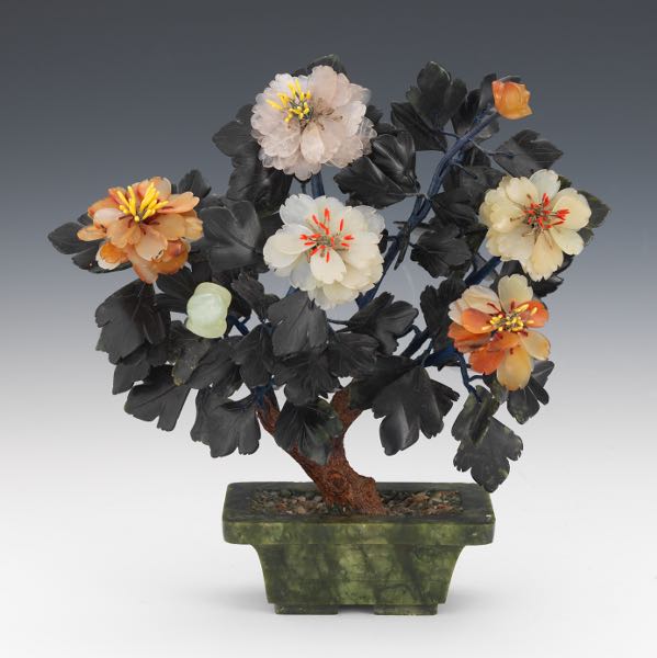 CHINESE CARVED JADE, CARNELIAN,