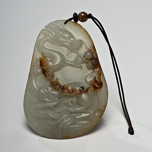 Chinese Carved Jade Dragon