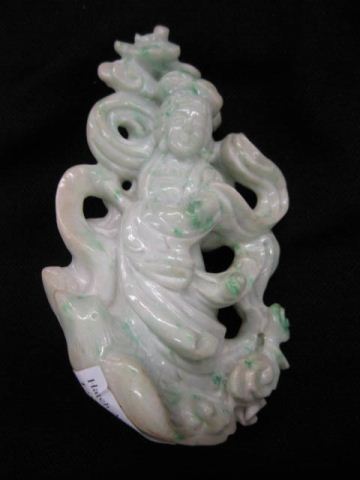 Chinese Carved Jade Figurine of a