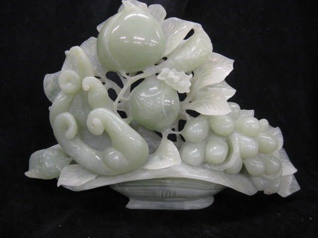 Chinese Carved Jade Figurine of a