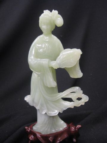 Chinese Carved Jade Figurine of a