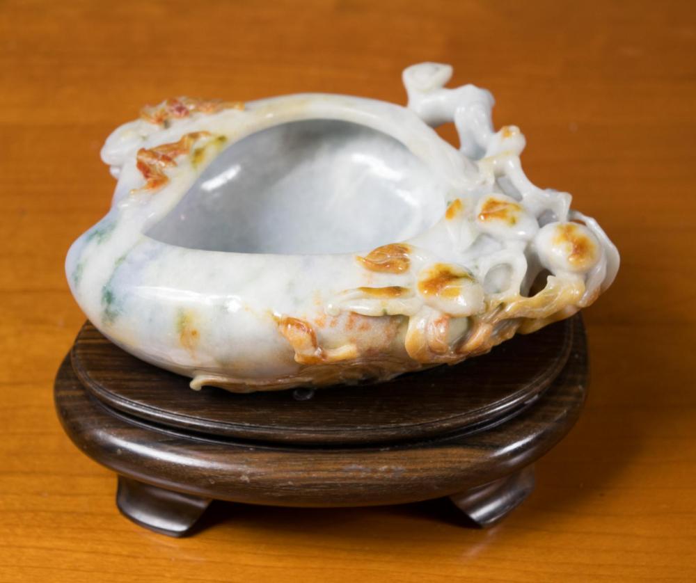 CHINESE CARVED JADE WATER