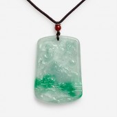 CHINESE CARVED JADEITE DRAGON