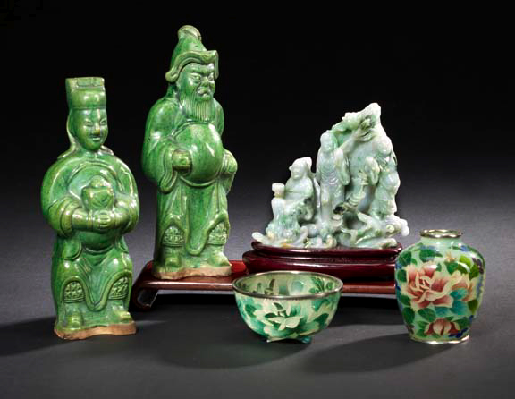 Chinese Carved Jadeite Mountain