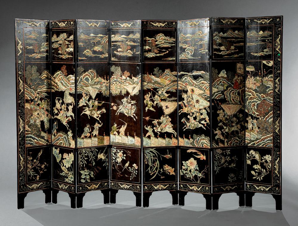CHINESE CARVED LACQUER
