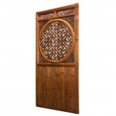 CHINESE CARVED LATTICE DOOR Ch