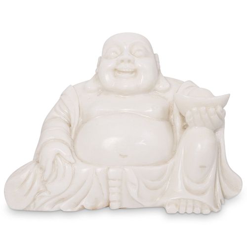 CHINESE CARVED LAUGHING BUDDHA