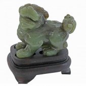CHINESE CARVED NEPHRITE JADE F
