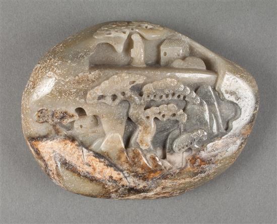 Chinese carved nephrite jade
