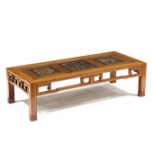 CHINESE CARVED PANEL HARDWOOD