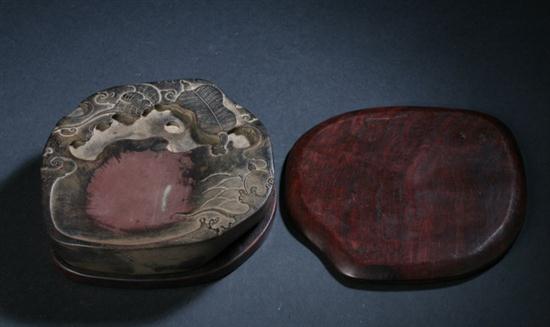 CHINESE CARVED PEACH-FORM