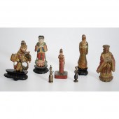 Chinese Carved Polychrome Wood