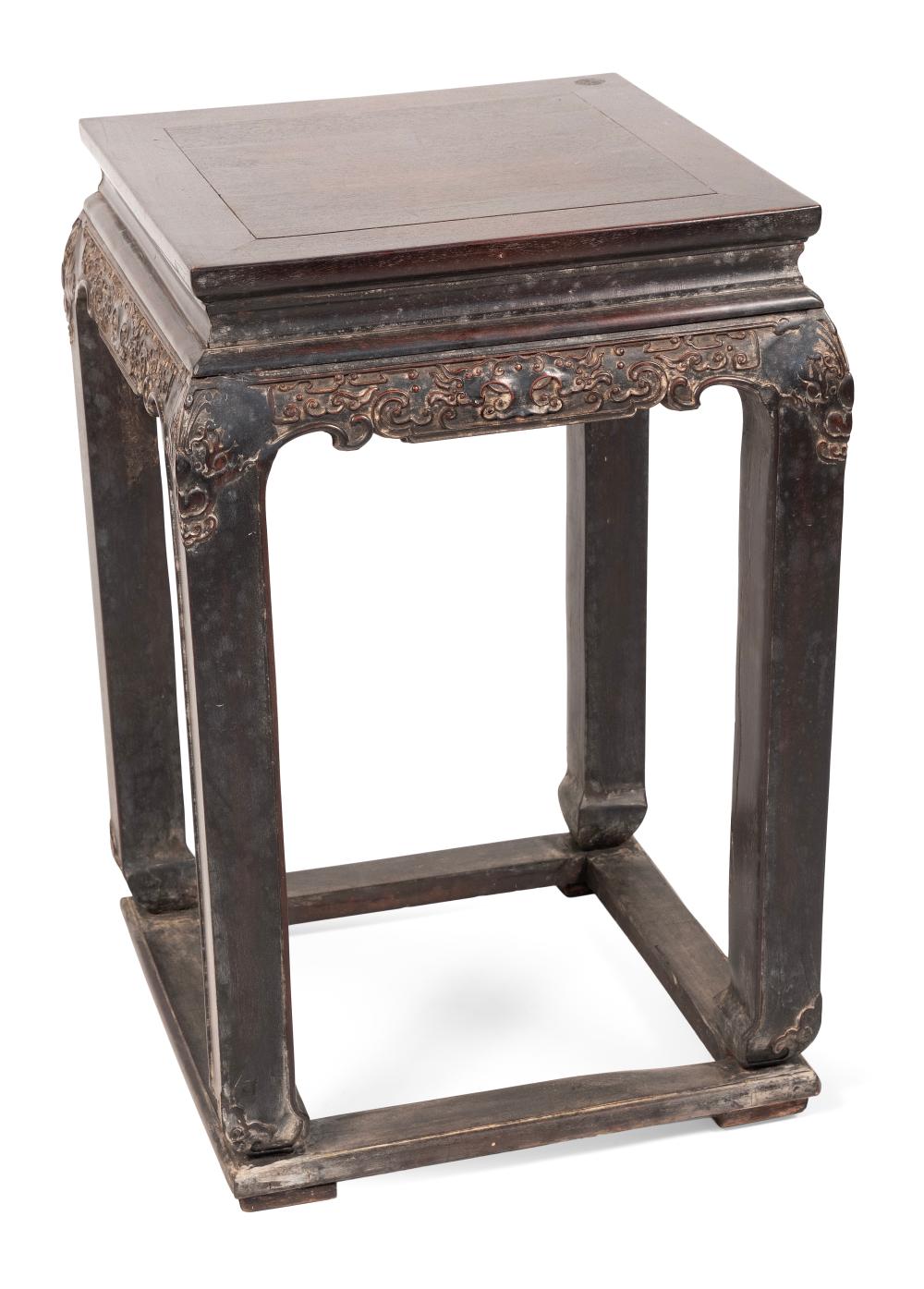 CHINESE CARVED ROSEWOOD TABLE