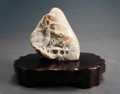 CHINESE CARVED SHOUSHAN STONE