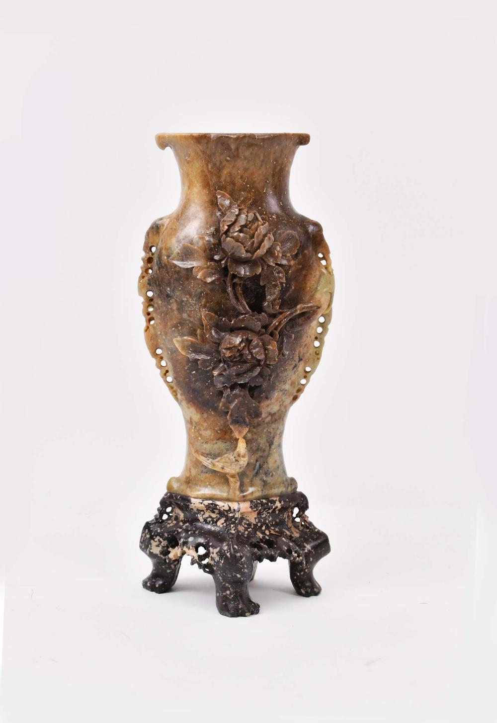 CHINESE CARVED SOAPSTONE