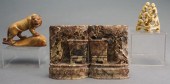 CHINESE CARVED SOAPSTONE 'STIL