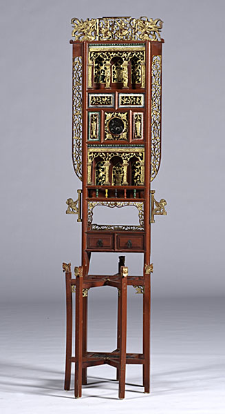Chinese Carved Umbrella Stand