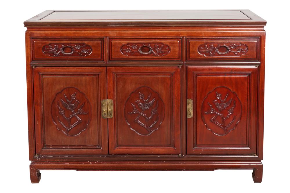 CHINESE CARVED WOOD CABINETsecond