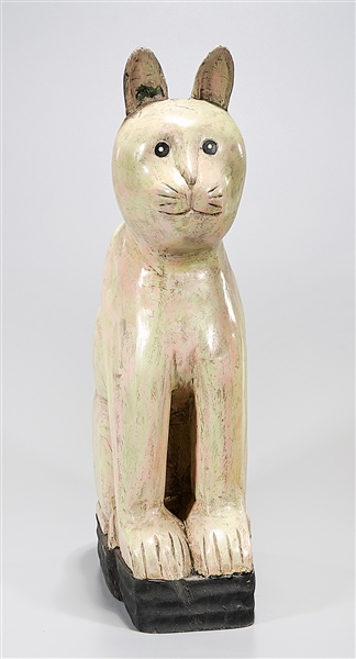Chinese carved wood sculpture of