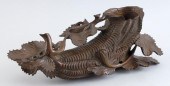 CHINESE CARVED WOOD WRITER’S C