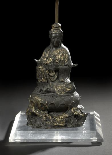 Chinese Cast-Iron Votive Figure