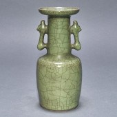 CHINESE CELADON CRACKLE GLAZED