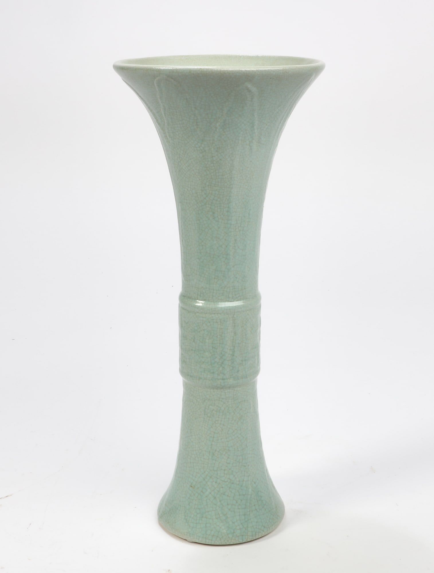 CHINESE CELADON CRACKLE GLAZED