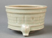 CHINESE CELADON CRACKLE GLAZED
