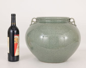 CHINESE CELADON CRACKLEWARE JA