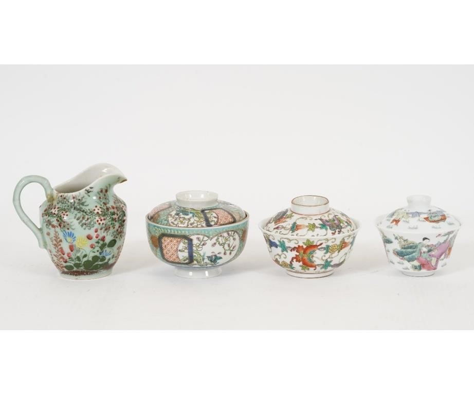 Chinese celadon cream pitcher, 19th
