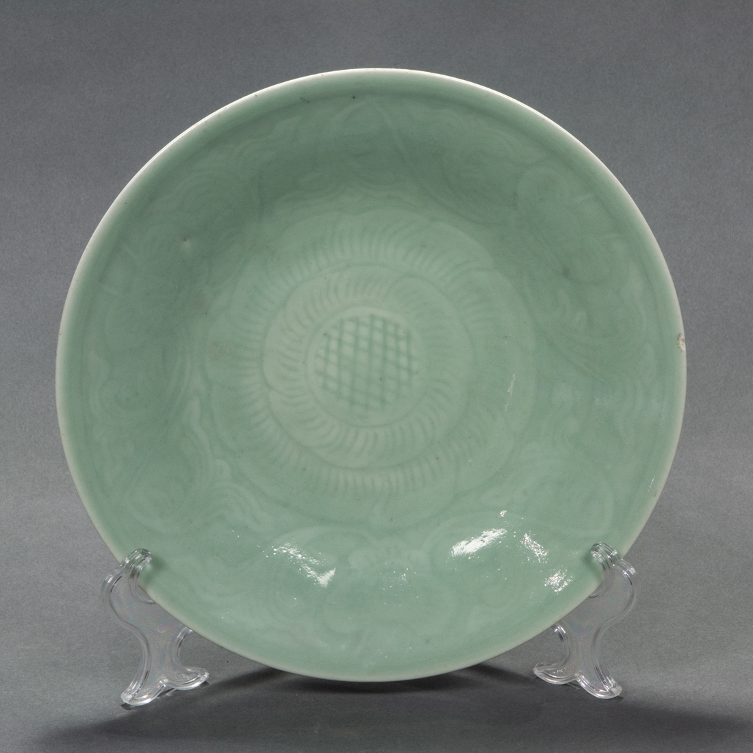 CHINESE CELADON DISH Chinese