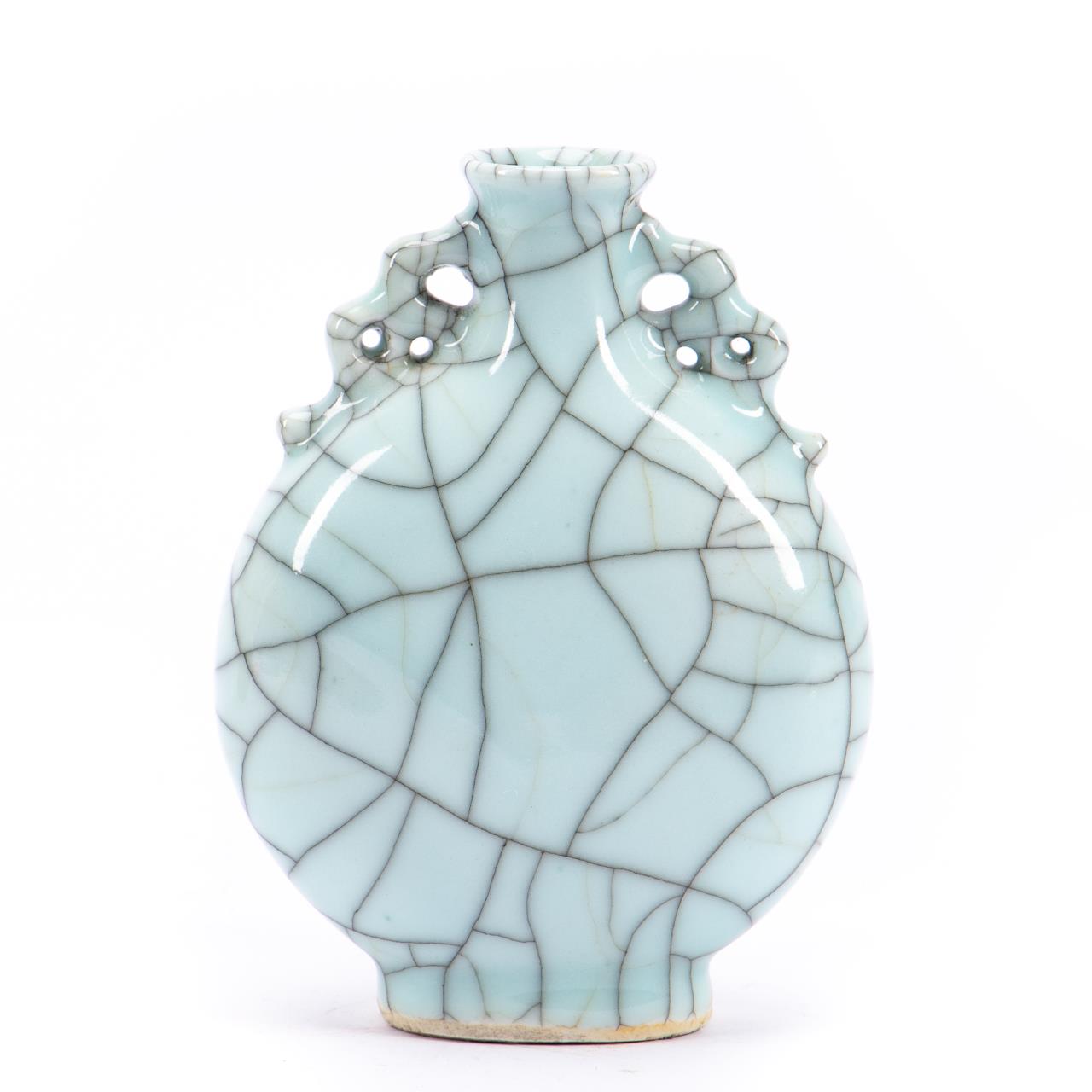 CHINESE CELADON GE WARE TYPE MOON