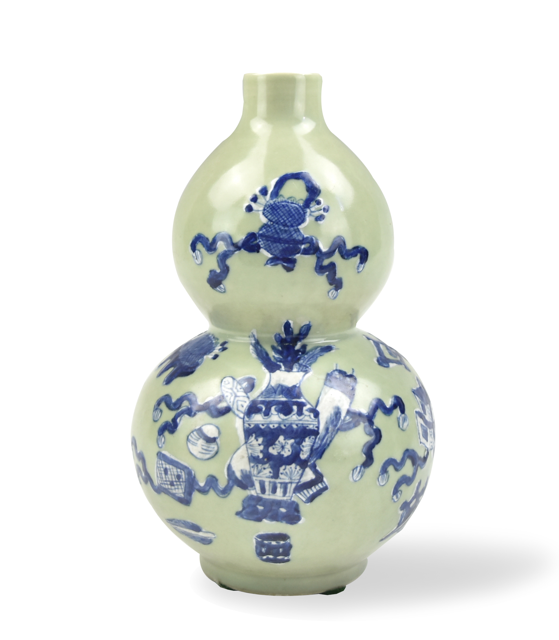 CHINESE CELADON GLAZED B & W
