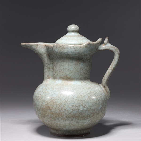 Chinese celadon glazed porcelain