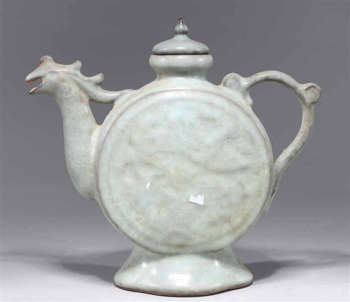 Chinese celadon glazed porcelain