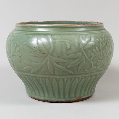 CHINESE CELADON GLAZED POTTERY