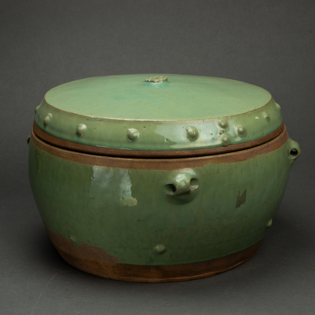 CHINESE CELADON GLAZED STONEWARE