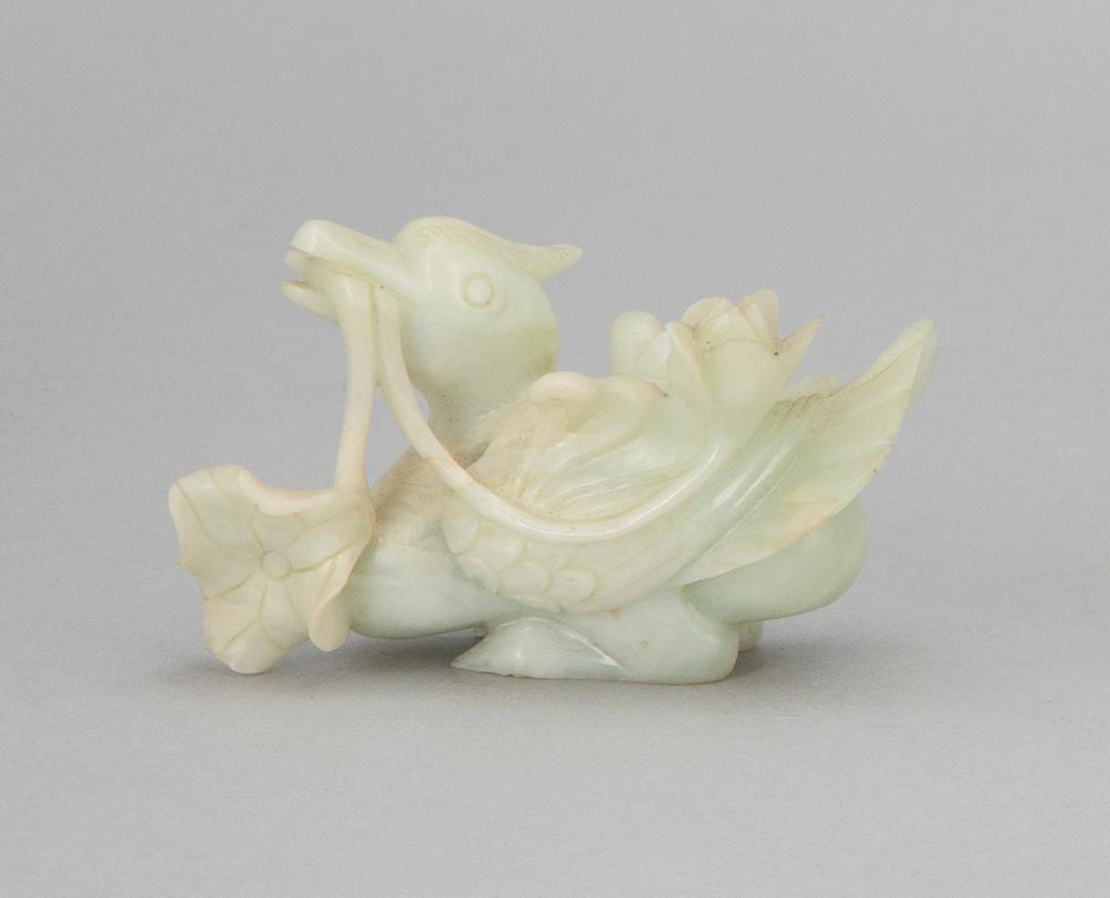 CHINESE CELADON GREEN JADEITE