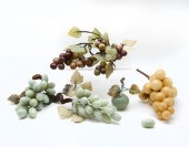CHINESE CELADON JADE & HARDSTO