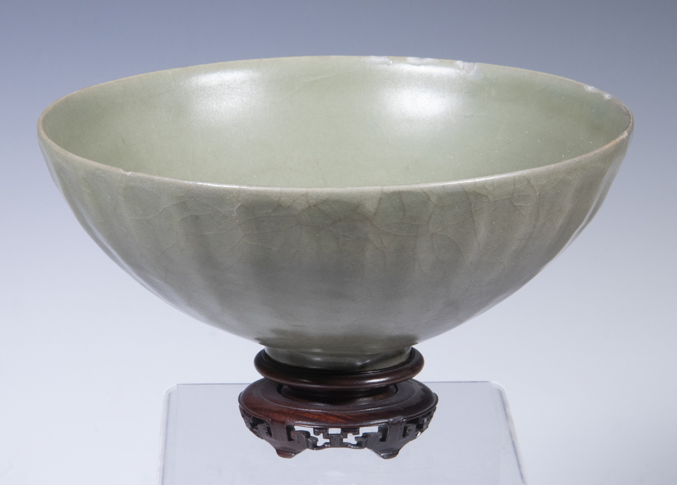 CHINESE CELADON LOTUS BOWL Song
